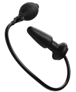 Inflatable butt plug for BDSM and anal play